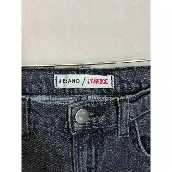 J Brand L'Agence Charcoal Skinny Leg Jeans Size 26 - Picture 12 of 14